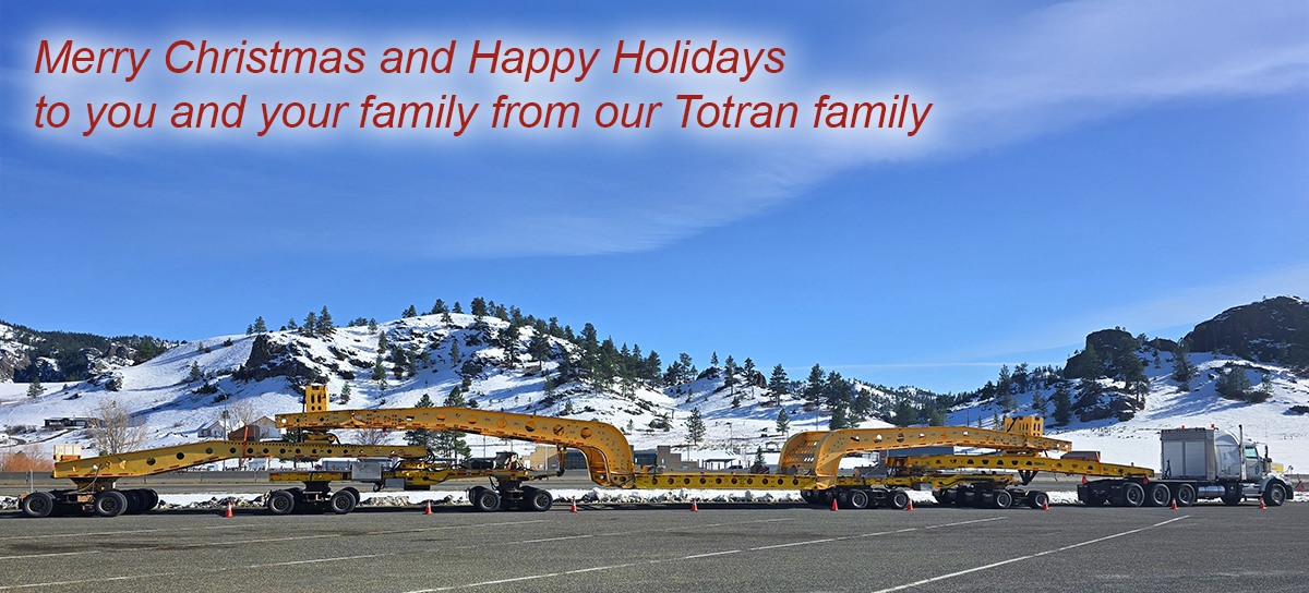 With offices in Canada and the U.S., Totran takes pride in delivering customized, full-service project cargo solutions for energy, mining, construction, and other industries with professionalism, safety, and reliable communication at every step.