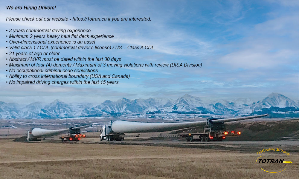 We are Hiring Drivers!